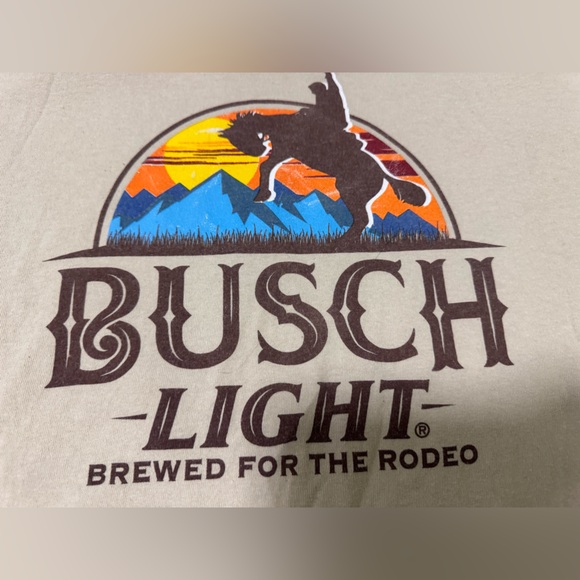 Bush Light Rodeo T-shirt - Picture 5 of 8